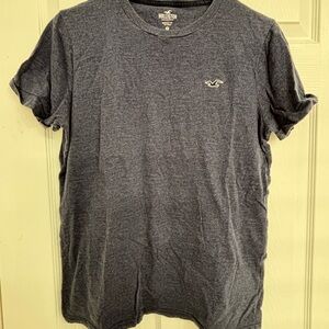Hollister Navy Blue T-Shirt